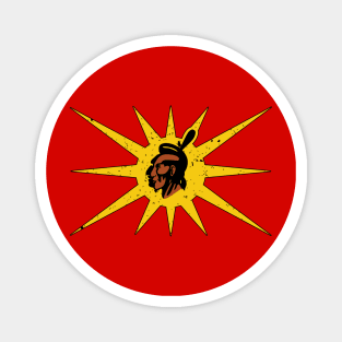Flag of Mohawk Warrior Society Magnet